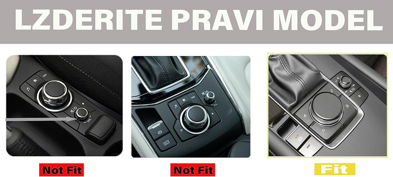 Bling Media Control Volume Knob Bling Crystal Shiny Accessory Interior Cover Fit