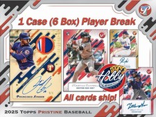 Scott Rolen CIN 2025 Topps PRISTINE 1 Case (6 Hobby Box) PLAYER BREAK#2