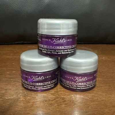 (3) NEW Kiehl's Super Multi-Corrective Cream .25oz each