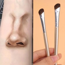 Flat Angled Nose Shadow Makeup Brushes Professional Soft Eyeshadow Nose Contouri