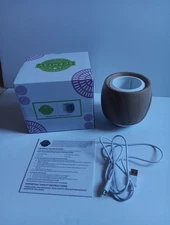 Scentsy Air Beach Wood Tabletop Air Diffuser With Box TESTED & WORKING 