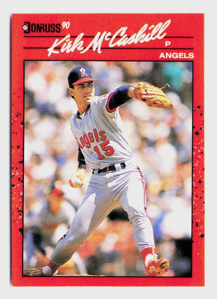 1990 Donruss #170 Kirk McCaskill