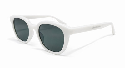 Gentle Monster Maison Margiela MM007 W2 Sonnenbrille Weiß/Schwarz mit Etui Neu