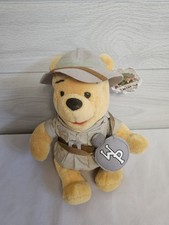 Winnie the Pooh Walt Disney World Safari 9" Plush Stuffed Animal Toy Bear