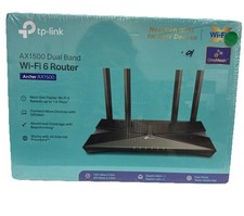 TP-LINK Archer AX1500 1.5 Gbps Wi-Fi 6 Dual-Band Wireless Router