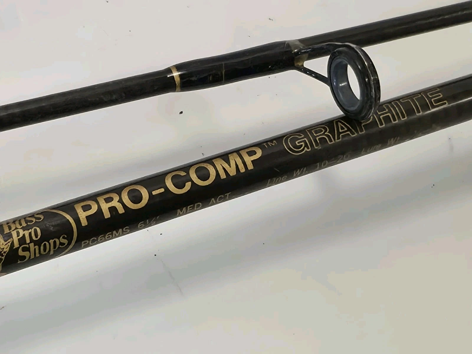 Bass Pro Shops Pro Comp PC 66MS Spinning Rod 2PC Medium 6'6"
