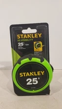 Stanley 25 Foot High Visibility Tape Measure