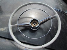 1955 1956 Pontiac Star Chief Safari Steering Wheel Horn Ring Gm