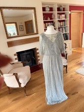 Beautifully Beaded Monsoon Dress Size 16. Worn Once. Great Condition