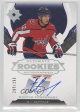 2019 Upper Deck Ultimate Collection Rookies /299 Martin Fehervary #116 Auto 04f2