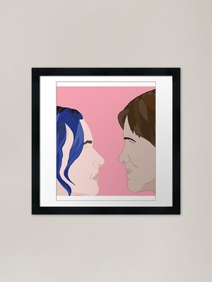 Ewiger Sonnenschein der makellosen Mi gerahmtes Wandbild Poster Leinwanddruck Bild