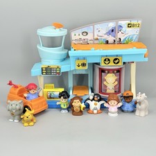 Fisher Price Little People Everyday Adventures Airport Custom Playset Lot