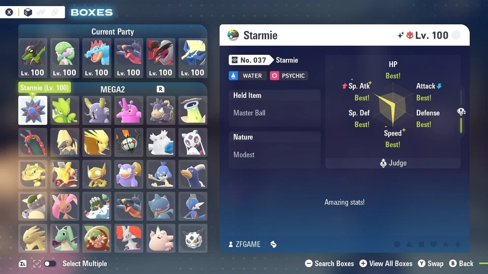 ✨CHOOSE ANY 6IV SHINY MEGA POKEMON🚀POKEMON LEGENDS ZA✨FAST TRADE⚡ALPHA - Image 4 of 4