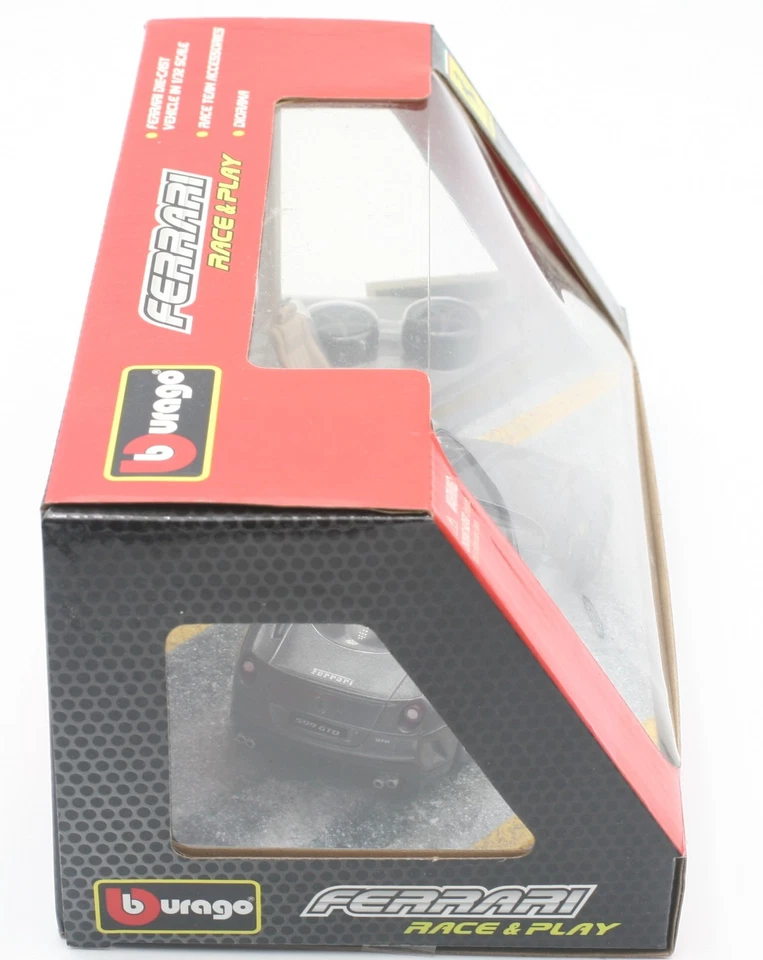 Bburago Ferrari 599 GTO Scala 1:32 Die-Cast Race & Play Modello Auto Giocattolo - Immagine 3 di 4