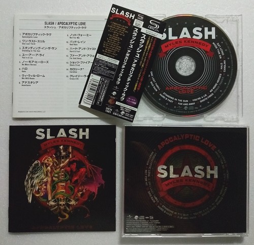 SLASH feat: MYLES KENNEDY & THE CONSPIRATORS - Apocalyptic Love - 2012 JAPAN OBI