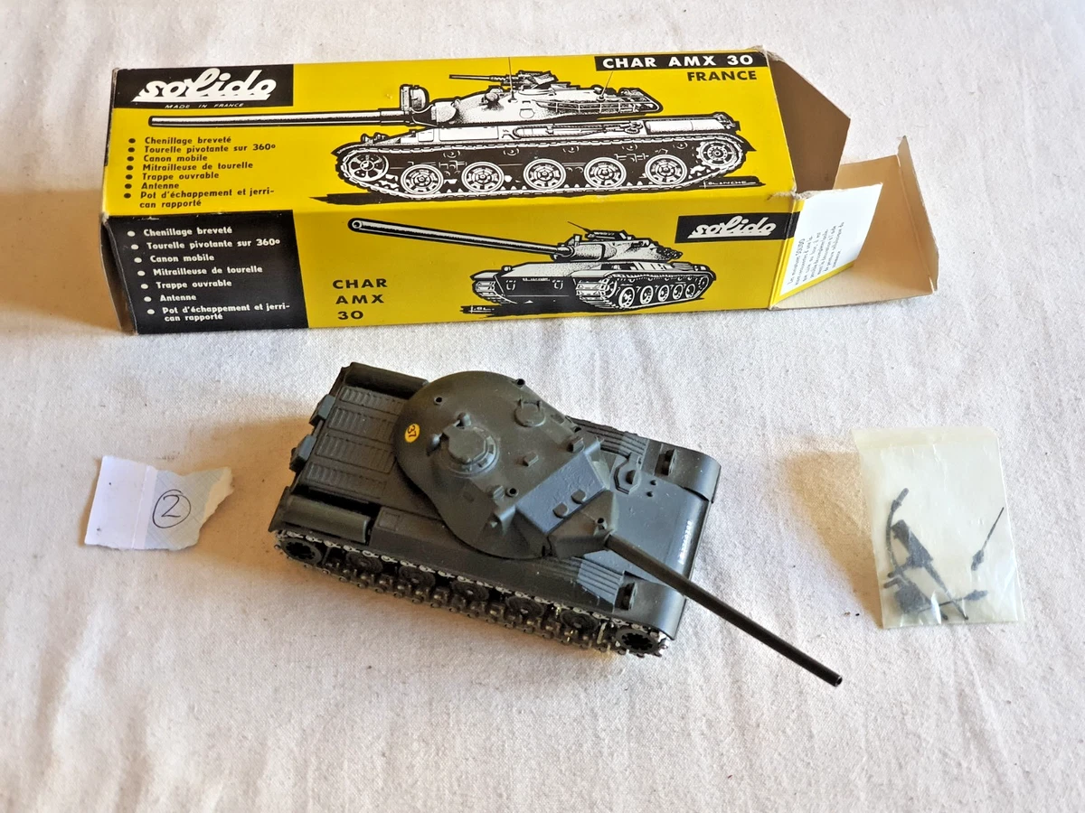 Solido AMX 30T Antiaérien – Miniature Occasion (radar Manquant)