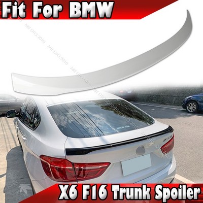 USA Fits BMW X6 F16 X6M F86 P Style Rear Trunk Spoiler Painted #300 White 2019