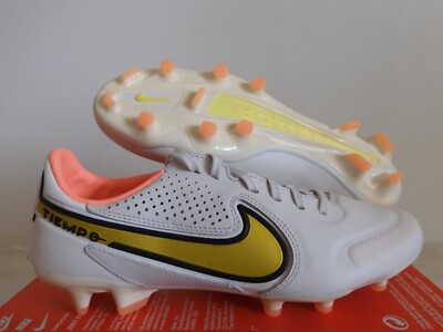 Nike Tiempo Legend 9 Pro Fg Phantom-Sunset Glow-Yellow Mens Sz 7