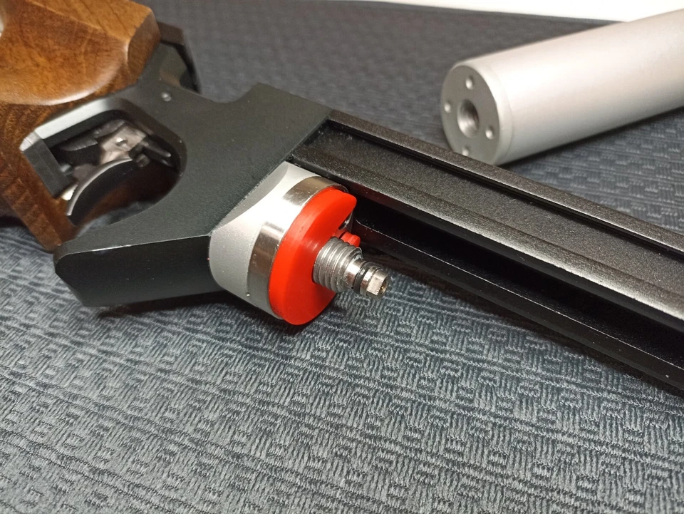 Steyr LP10 LP50 LP2 Etc  Snowpeak Separador Cilindro Aire 2 Unidades Disk Spacer - Imagen 3 de 4