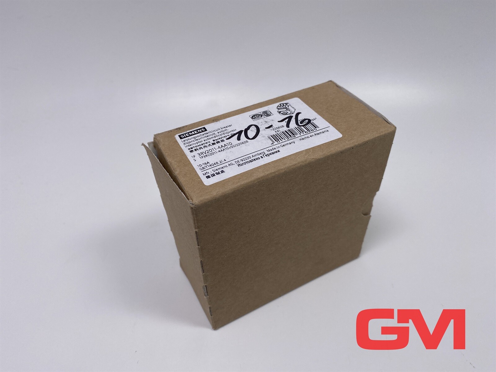 Siemens Circuit Breaker 3RV2011-4AA10 Motor Protection 10-16 A 690V