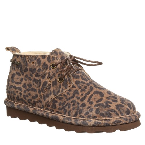 Leather Boots - 2771w Hickory Leopard 