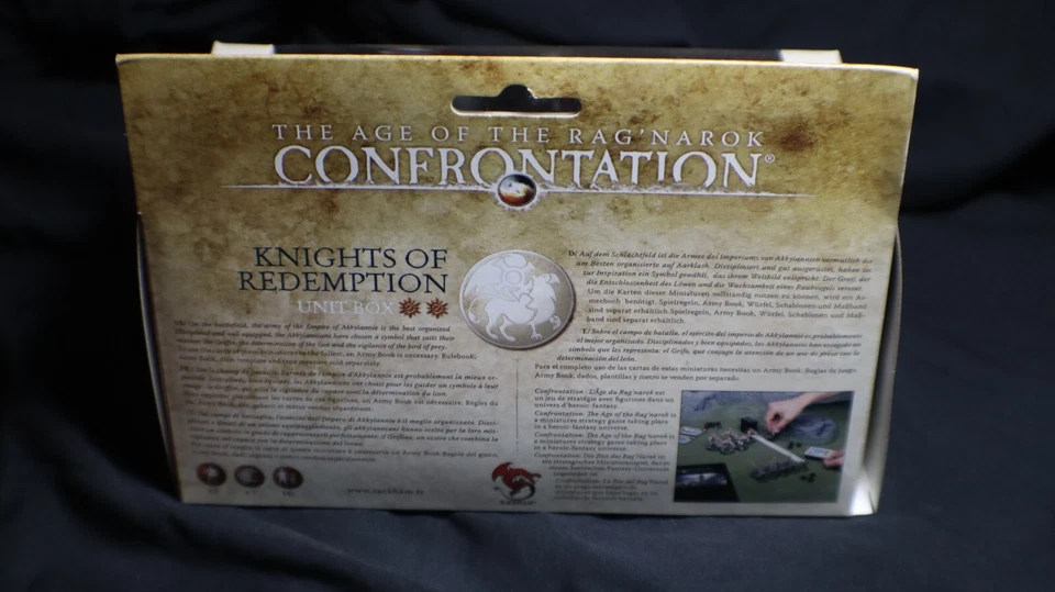 CONFRONTACIÓN - CABALLEROS DE LA REDENCIÓN - CAJA DE UNIDADES - GRIFFIN 3 MINIS Foto 3 de 3