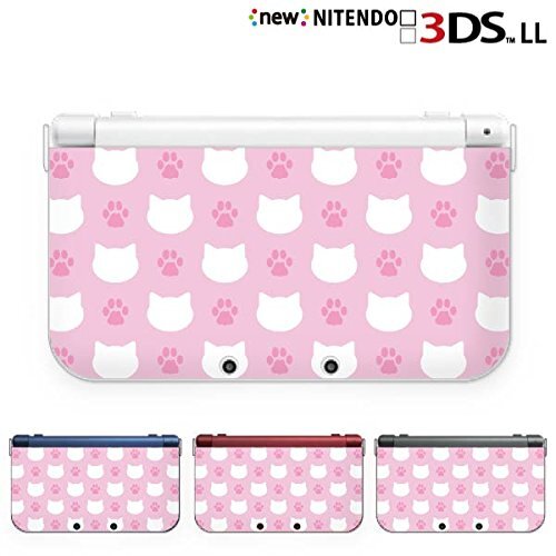 New Nintendo 3DS LL Compatible Cover Case Hard Cat Dot Cat