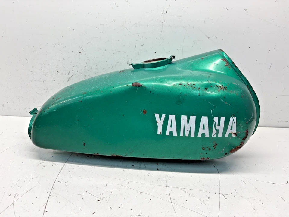 Tanque de gasolina Yamaha LT2 100 / Conjunto de tanque de combustible / LIMPIO (1972) Foto 2 de 4