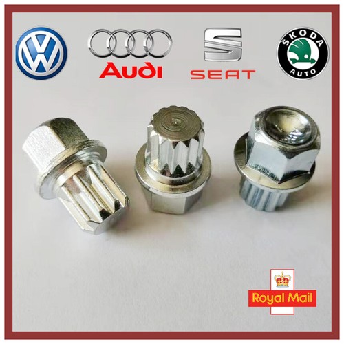 Type ABC 1 Locking Wheel Nut Key - 11 Spline For Audi, VW, Skoda, Seat - Replacement Key 4 thumbnail image