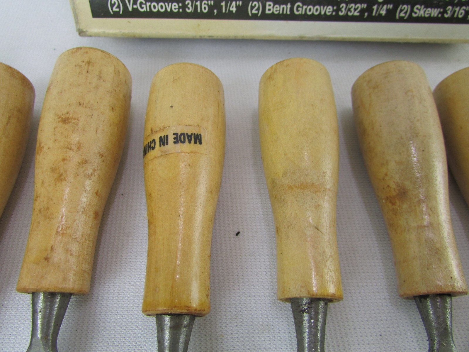 Vintage Harbor Freight 11 Pc Wood Carving Set. Item 04855 eBay