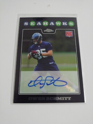 Owen Schmitt Seattle Seahawks Pick your Card NFL Trading Card