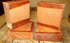 KILN DRIED GENUINE MAHOGANY BOWL BLANKS LUMBER WOOD TURNING 6X 6 X 2"