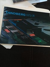 ORIGINAL TANDBERG HI-FI STEREO 73/74 Sales MARKETING BROCHURE 1973/1974 Manual