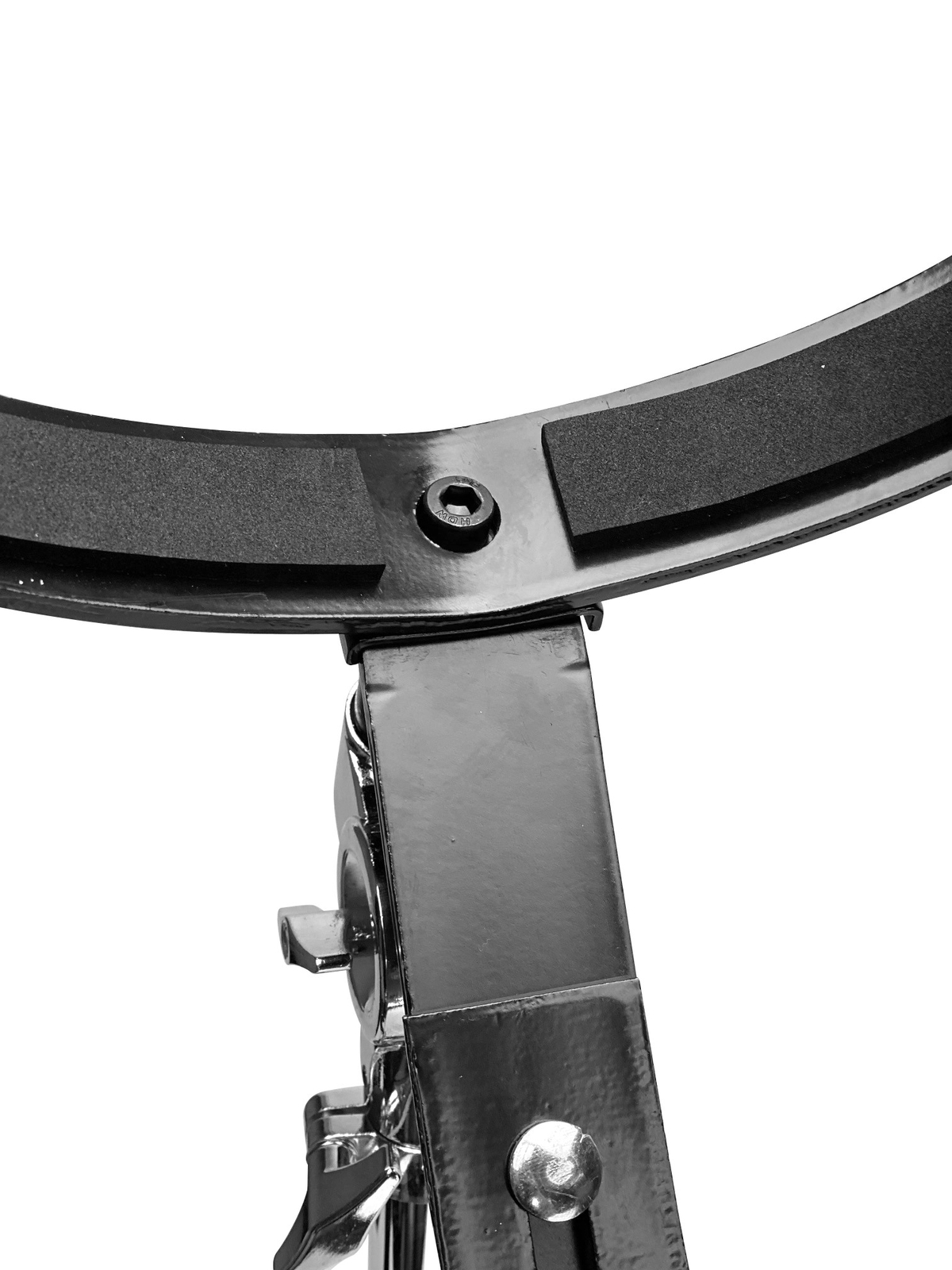 Zenison B-Stock Double Braced DJEMBE Double Braced Stand Anti Skid Legs Chrome