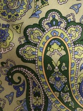STAFFORD NWT Multicolor Paisley Silk Tie 58 " X 3 "