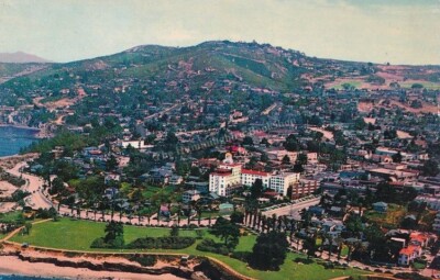 Skyline Ansicht von La Jolla San Diego Kalifornien USA Postkarte