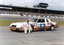 Clark Dwyer Driver Of The Hesco Exhaust Chevrolet Nascar 1984 Old Photo Clark Dwyer Driver Of The Hesco Exhaust Chevrolet Nascar 1984 Old Photo