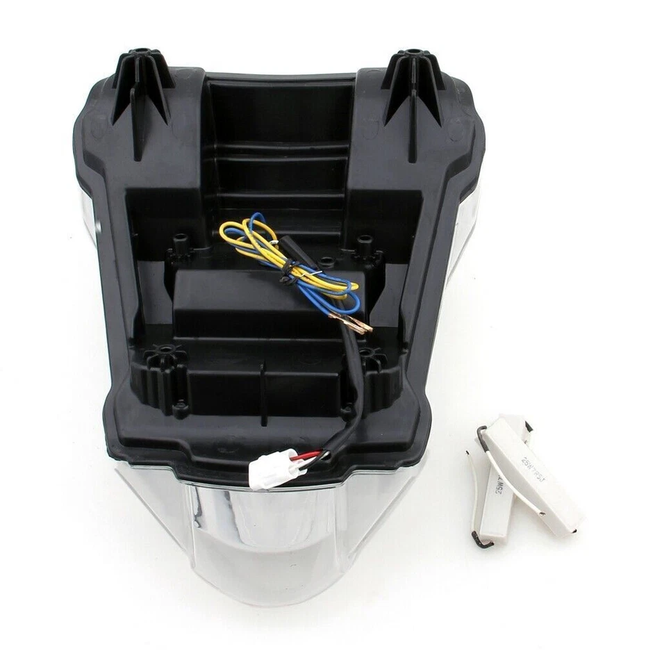 LED TailLight Turn Signals Fit For Suzuki  1300 Hayabusa 2008-2020 Clear - Imagem 2 de 3