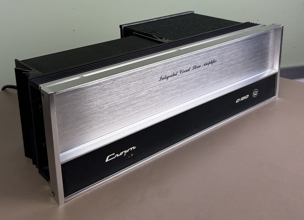 ☆CROWN D-150 Vintage Stereo PowerAmplifier 極上品☆
