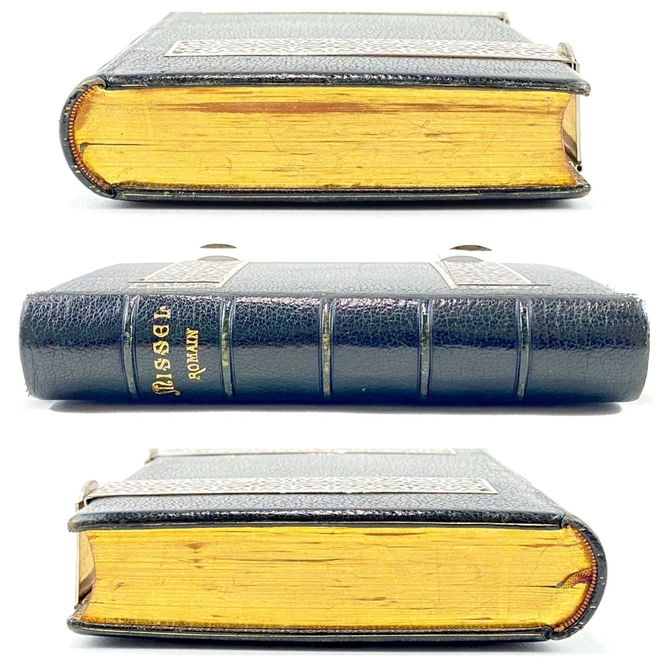 1882 Missel Romain, No 154, Pellion & Marchet Freres Editeurs, France, Dijon Foto 2 de 4