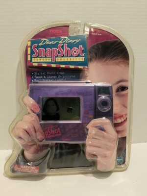 Digital Camera & Photo Organizer Snapshot Dear Diary Tiger Electronics 1999 NEW
