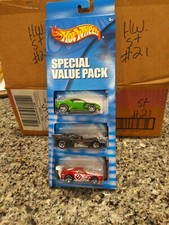 BRAND NEW HOT WHEELS SPECIAL VALUE PACK 3 CARS 2004
