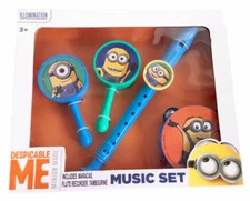 Despicable Me Music Set: Maracas, Recorder & Tamborine What Kids Want Inc.