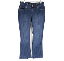 Riders By Lee Womens Jeans 8P Blue Boot Cut Stretch Denim Pants