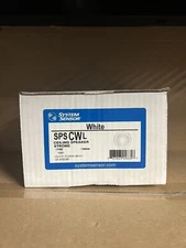 System Sensor SPS CWL Ceiling Speaker Strobe White 0072 L01-0152-001