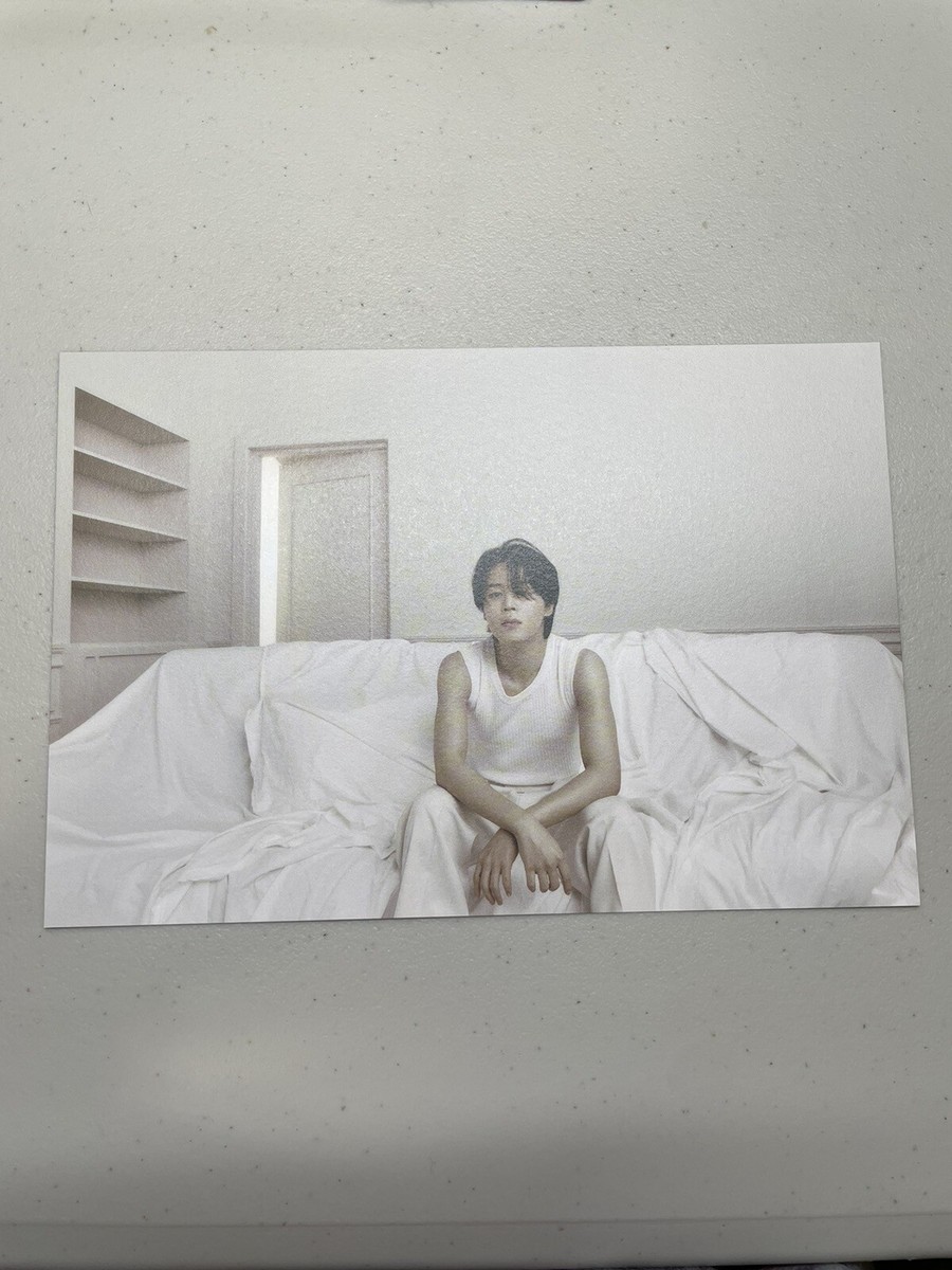 BTS JIMIN FACE VINYL POSTCARD OFFICIAL K-POP BANGTAN KPOP USA US