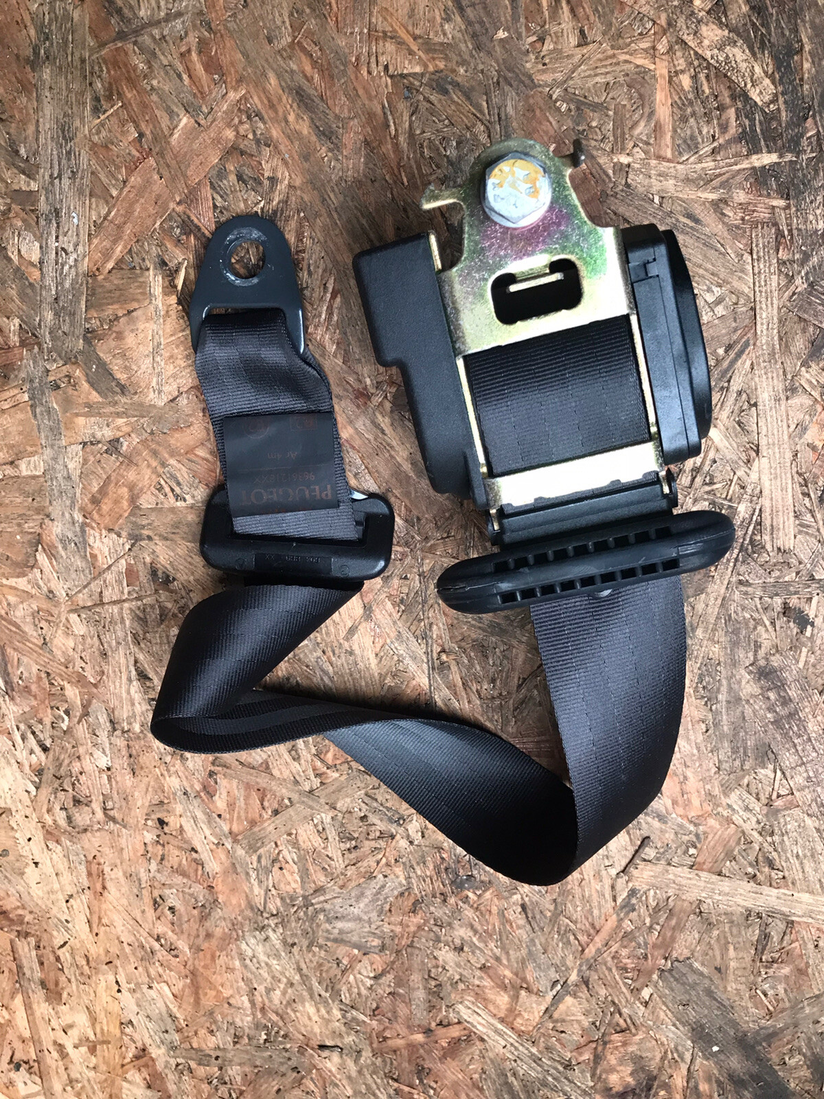PEUGEOT 206 SEAT BELT REAR DRIVERS OFFSIDE 96361218XX eBay