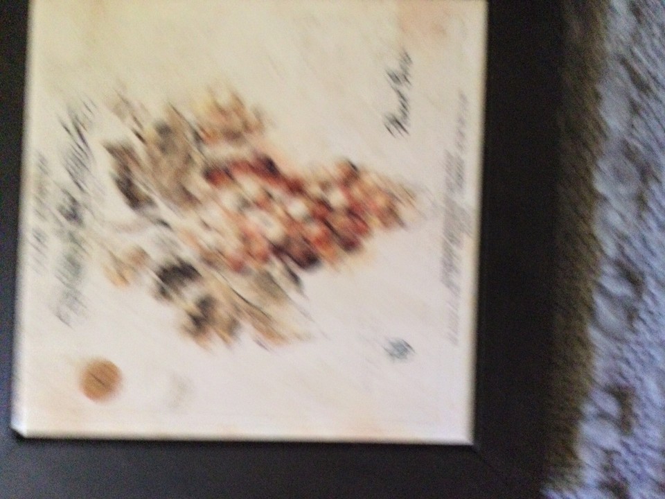 Decorative Ceramic Framed Hanging Tile Trivet French Print eBay