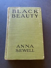 1930 - Black Beauty - Sewell - Literature - Western Fiction - Novel - Hardcover