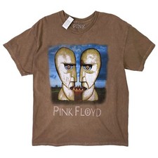 Pink Floyd The Division Bell 1994 North American Tour Brown Men T-Shirt Reprint